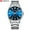 Blue, variant on CURREN Fashion Men's Watch Original Luxury Quartz Movement Sport Wristwatches Simple Dial Scale Luminous Hands Waterproof