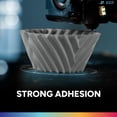 thumbnail image 4 of Filamento para impresora 3D OVERTURE PLA, 1,75 mm, bobina de 1 kg, gris claro, 4 of 8