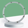 thumbnail image 6 of OUNONA 3Pcs Multi-function Turntable Rings Plastic Tray Holders Displaying Spice Tray Rollers, 6 of 8
