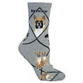 thumbnail image 2 of Boxer Dog Gray Cotton Ladies Socks, 2 of 2