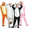 thumbnail image 2 of Unisex Adultos Anime Halloween Mono Niños Onesie Mujeres Hombres Una Pieza Disfraz De Navidad Fiesta Cosplay Pijamas Pijamas De Franela, 2 of 4