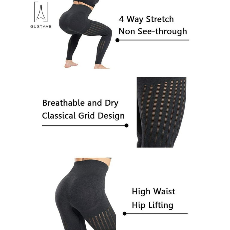  Breathable Custom Women High Elastic Yoga Pants Tights