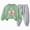 A1--Light Green, variant on NIEWTR Toddler Baby Girl Fall Winter Clothes Long Sleeve Sweatshirt Pullover Tops Joggers Pants Outfit Set Toddler Girl Outfit For 1t 2t 3t 4t 5t 6t,2-3 Years
