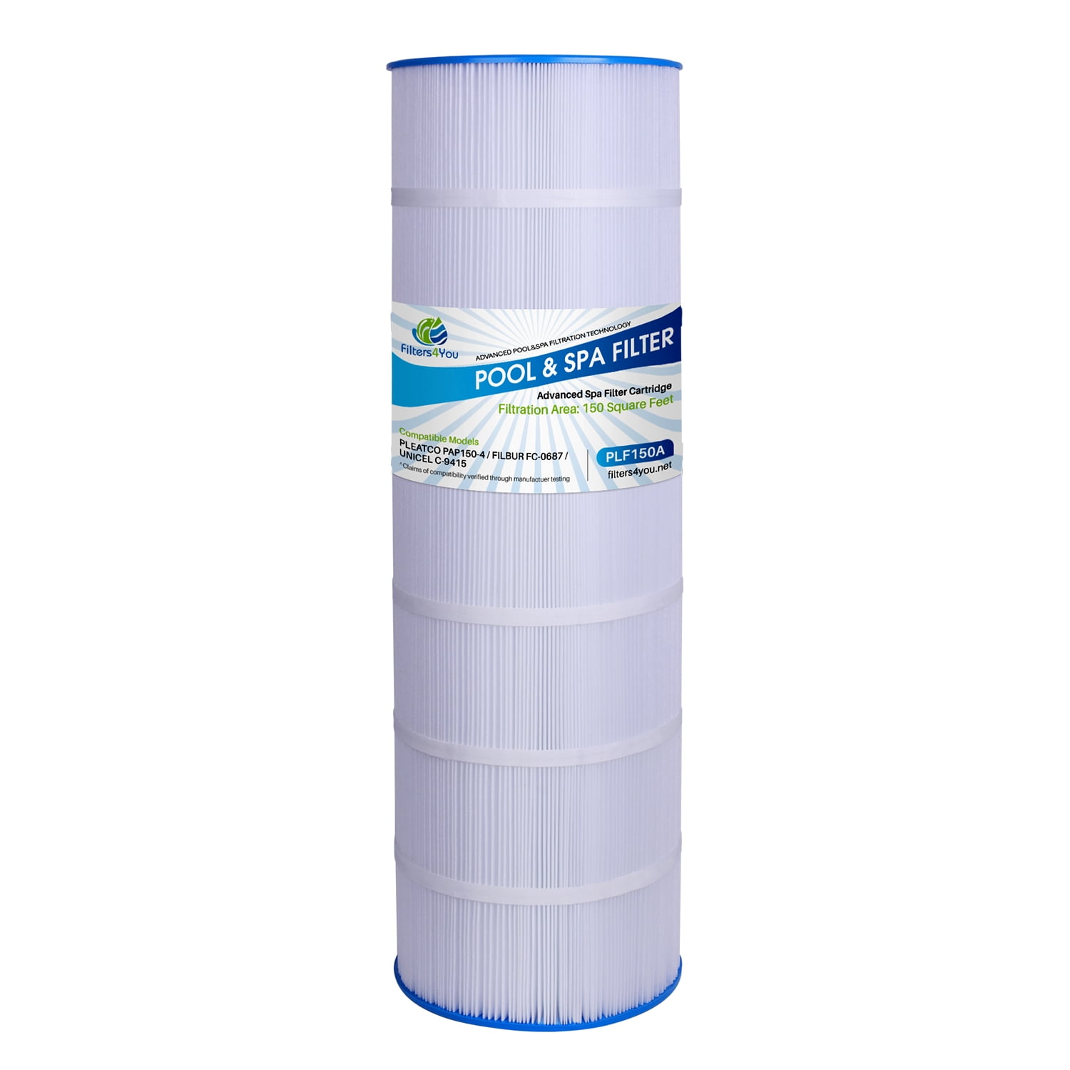 Filters4you F4Y PLF150A Pool Filter Replacement for 150, CC150