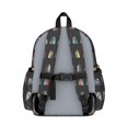 thumbnail image 3 of Game Controller Black Pattern Backpack for School, Cute School Bag with Adjustable Shoulder Straps and Padded Back, 13.4"x11"x4.7", 3 of 5