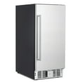 thumbnail image 4 of Beverage Refrigerator 15 Inch, Weather Proof Stainless Steel Beverage Fridge for Outdoor Kitchen and Patio, Indoor/Outdoor Beverage Cooler for 110 Cans, Built-in/Freestanding, 4 of 8