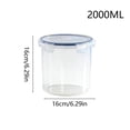 thumbnail image 6 of Storage Container for Home Organization Round Canister with Thickened Lid and Fresh Keeping Design for Kitchen and Living Spaces, 6 of 7