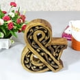 thumbnail image 1 of Handmade Eco-Friendly Wall Décor "&" Alphabet Letter Block, 1 of 5