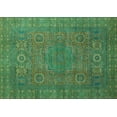 thumbnail image 1 of Ahgly Company Indoor Rectangle Abstract Light Blue Modern Area Rugs, 8' x 10', 1 of 4