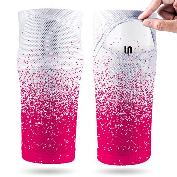 Comfortable Shin Guards Sleeves for Toddler Girls, Shin Guard Protective Sleeves, Breathable Shin Guard Sock