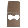 thumbnail image 1 of Reemplazo de la cubierta del panel de la taza de agua de la consola central de 2 piezas para Tesla Model 3 Y 2021-2023 Estilo de grano de madera, 1 of 5
