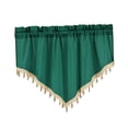thumbnail image 4 of simhoa Valance Curtain Farmhouse Short Valance Drape for Kitchen Cabinet Decoration Green, 4 of 8