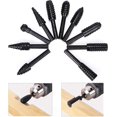 thumbnail image 2 of 10 Wood Rasp Set Rasp Set Wood Shank Milling Kit Drill Bit Drill Tools Wood Carving Sander Wheel Sander Cone Shank Twist Drill Bit For Rotary Tools, 2 of 5