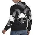 thumbnail image 4 of Lsque The Binding of Isaac Pattern Casual Men's Hoodie,Hooded Sweatshirt with Kangaroo Pocket,Pullover Hoodie-X-Large, 4 of 8