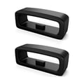 thumbnail image 1 of Rubber Watch Strap Part Silicone Keeper Replacement Sports Black Holder Retainer Loop Smart Watch 22mm, 2 Pack, 1 of 1