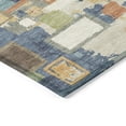 thumbnail image 3 of Addison Rugs Chantille Indoor/Outdoor Transitional Geometric Denim Machine Washable Rectangle Rug, 3' x 5', 3 of 8