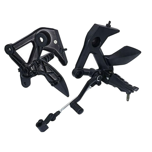 Estriberas para motocicletas Accesorios para motociclistas CR 5 250Z/250sz Negro