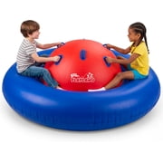 Playland Inflatable Dome Rocker for Kids Ages 5+ | Large 89” Balance Dome Rocker Bouncer with 8 Handles | Fits 3 Children, Heavy-Duty Outdoor Play Equipment for Backyard, 250 Lbs Capacity
