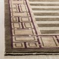 thumbnail image 2 of Safavieh  Couture Hand-knotted Tibetan Gerdine Modern Wool Rug Green/Beige 6' x 9' 6' x 9' Indoor Living Room, Bedroom, Dining Room, 2 of 5