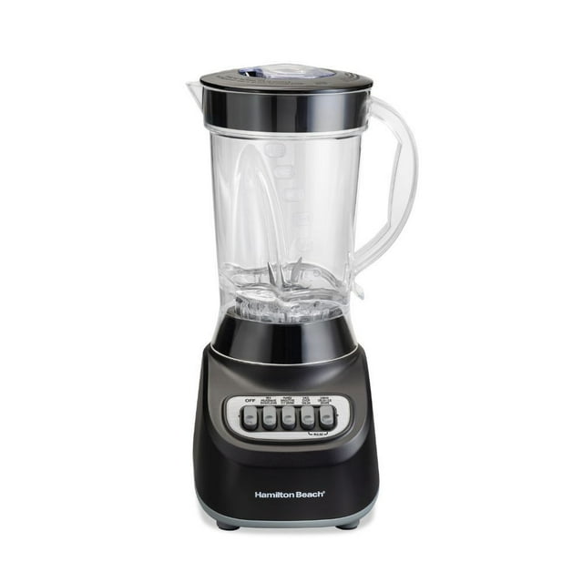 Licuadora Hamilton Beach Wave Action 4 Velocidades 650 W 1.4 L Color Negro