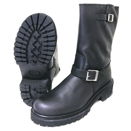 

Men s Engineer Boots Motorcycle 12 Leather Biker