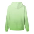 thumbnail image 6 of Tween Girls Trendy Stuff Clothes Red Hoodie Girls' Hoodies Sweatshirts Cute Oversized Fleece Sweatshirt Tops for Teen Girls Long Sleeve Sweater with Pockets Green 3-4 Years, 6 of 6
