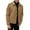 Khaki, variant on FYEGRE Stylish Men's Casual Jacket Versatile Fall Outerwear For Everyday Wear Comfortable Lightweight Young Adult Coat Black XXL