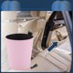 thumbnail image 2 of Bote de basura para automóvil Unique Bargains colgante para asientos delanteros y traseros, bote de basura de cuero sintético rosa 1 pieza, 2 of 6