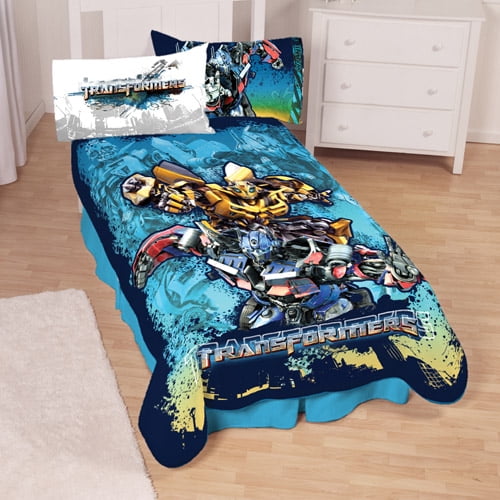 Hasbro Transformers Fleece 62" x 90" Engine Control Blanket, 1 Each