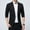 Black, variant on EQWLJWE Mens Blazer Coats Casual Slim Fit Suit Jacket Business One Button Lightweight Blazers for Wedding Gift for Husband Black XL