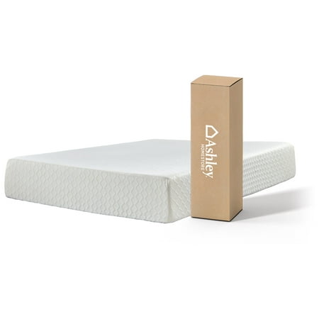 Chime 12 Inch Memory Foam Full Mattress - White