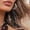 Coffee color, variant on Sexy retro vacation style halter neck dress, slim-fit deep V-neck polka dot slip dress