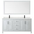 thumbnail image 4 of Wyndham Collection Wcv252572d-Qtz-Unsm70 Daria 72" Free Standing Double Basin Vanity Set -, 4 of 7