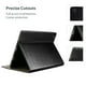 thumbnail image 4 of Funda para tableta ProCase Galaxy Tab A9 Plus de piel sintética de 11 pulgadas, color negro, 4 of 8