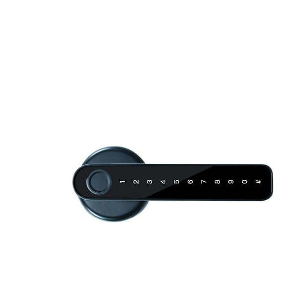 Door Lock, Fingerprint Smart Door Lock Password Electronic Digital Lock Keyless Entry Door Knobs Lock for Bedroom Home ,Easy to Install