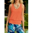 thumbnail image 3 of Sherrylily Summer Women Sleeveless Tunic Knit Tank Top Casual Camisole, 3 of 5