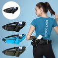 thumbnail image 5 of Riñonera deportiva equipo para correr al aire libre hombres mujeres impermeable teléfono botella, 5 of 5