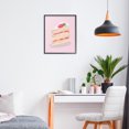 thumbnail image 3 of Stupell Industries French Country Coquette Strawberry Cake Black Framed Giclee Art, 11 x 14, by Nina Jacobs, 3 of 7