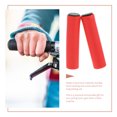 thumbnail image 2 of 4 Pairs of Silicone Mountain Bike Handle Covers Bike Accessories Anti-slip Covers, 2 of 6