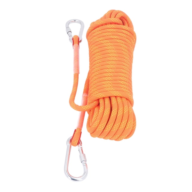 Cuerda De Escalada Cuerda De Escalada Al Aire Libre Escalada Cuerda De Escalada Portátil Cuerda Estática Escape Rescate Cuerda De Nailon Salvavidas 10 Mm / 0,39 Pulgadas,