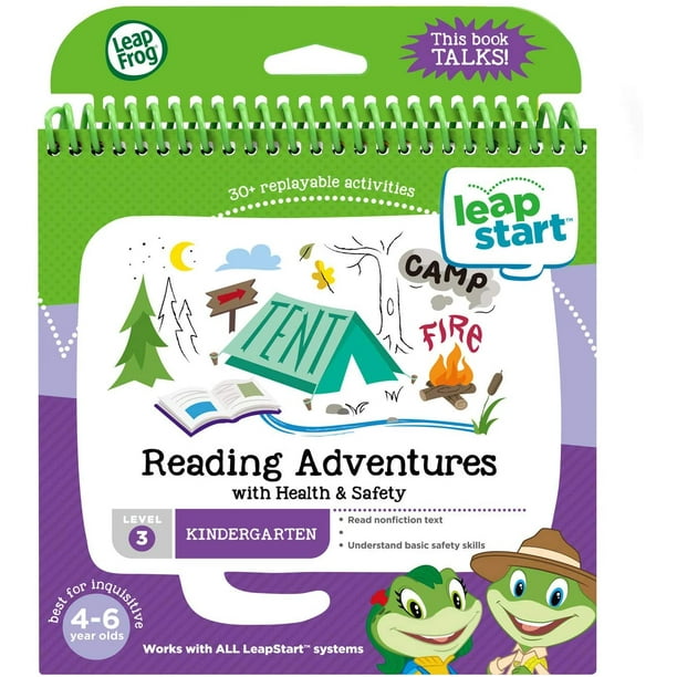 LeapFrog LeapStart Kindergarten Reading Adventures Activity Book - Walmart.com - Walmart.com