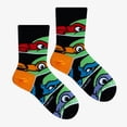 thumbnail image 2 of TMNT Masks Big Kids Crew Socks, 2 of 2