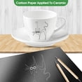 thumbnail image 7 of Lssam Carbon Transfer Paper, Graphite Tracing Paper for Sewing Drawing and Wood Transfer, Reusable Dressmakers and Artists Copy Paper, Includes 100 Sheets and 5 Embossing Dotting Tools, 7 of 7