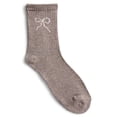 thumbnail image 3 of No Boundaries Ribbed Mid Crew Socks, 6-Pack, Women's, Shoe Sizes 4-10, 3 of 8