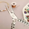 thumbnail image 2 of The Beadsmith Chain Nose Pliers – Zebra Print Line – 5 inches (127mm) – Comfortable Handle with Double Leaf Springs – Jewelry Making Tool for Creating Bracelets, Earrings and Necklaces, 2 of 7