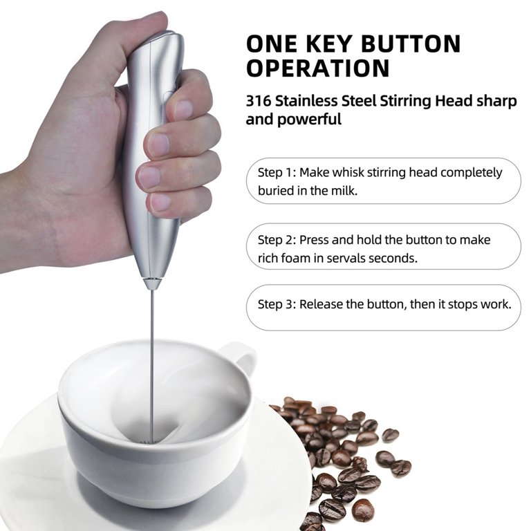 Milk Pump Set - One Key Operation, High-energy Motor, Non-stick Baking  Accessories, Smart Whipping Coffee Milk Frother for Kitchen 