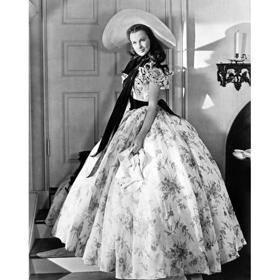 Gone With The Wind Scarlett O'Hara Side View Posed Photo Print (8 x 10)