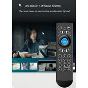 TV Remote Control with Soft for Touch Small Air Mouse Gyroscope G21 Pro Controll