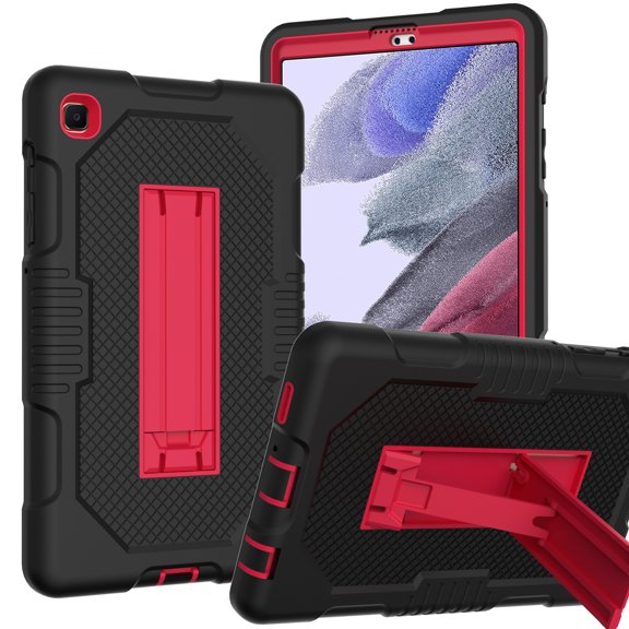 For Samsung Galaxy A7 Lite T220 Contrast Color Robot Shockproof Silicone   PC Tablet Case
