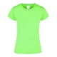 thumbnail image 1 of Playera para Dama, Color Verde Neón, Tamaño Grande, 1 of 3